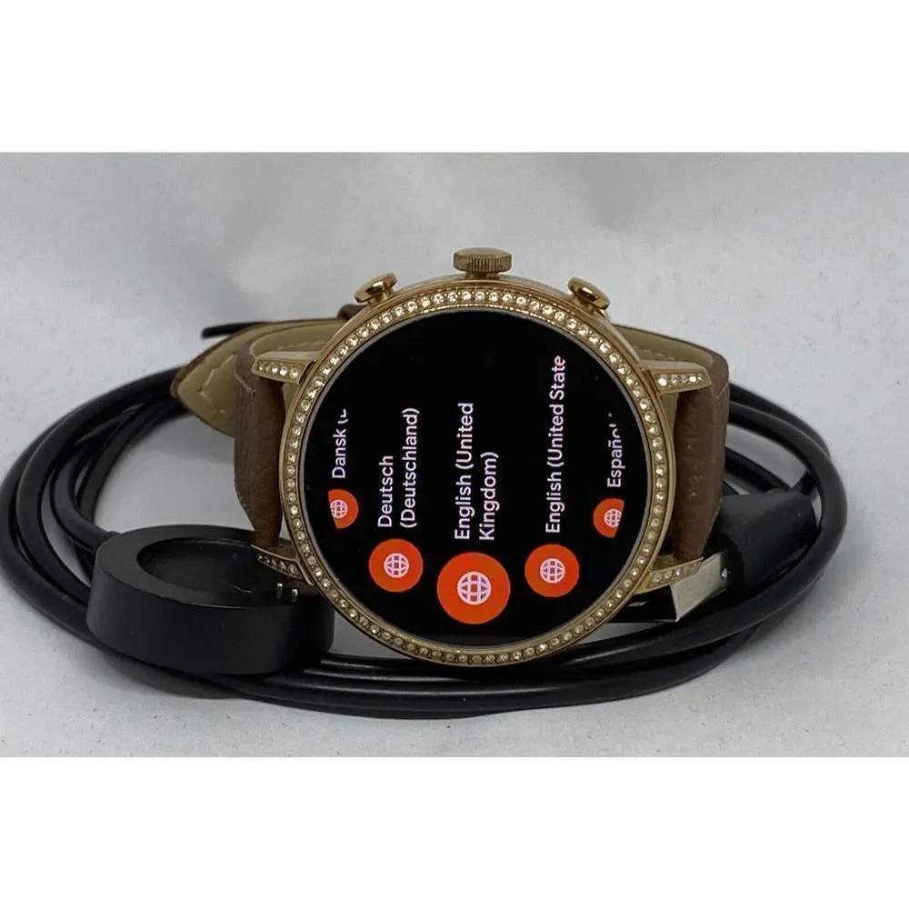 Fossil Gen 4 Authentic Digital Dial Smart Watch Custom Band FTW6015 LT311
